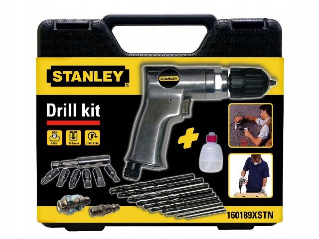 WIERTARKA 6BAR Z UCHWYTEM SAMOZACISKOWYM KPL BIT