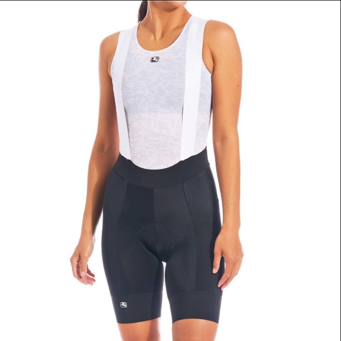 Damskie spodenki kolarskie Giordana Fusion Bib Short Granat XL