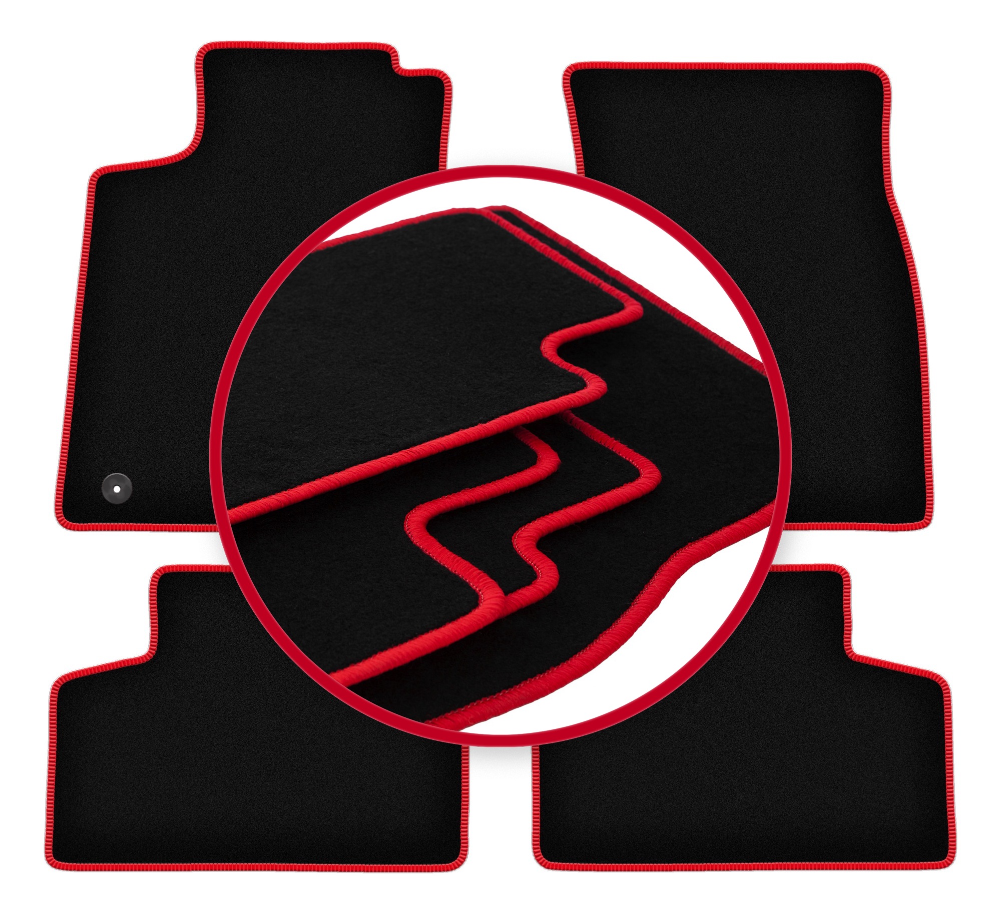 Automobilové velurové koberce Lux pro Mercedes Glb X247 Suv (2019-)