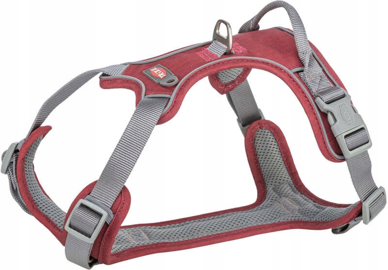 Trixie Postroj Premium Active bordový L-XL: 74-100 cm/25 mm