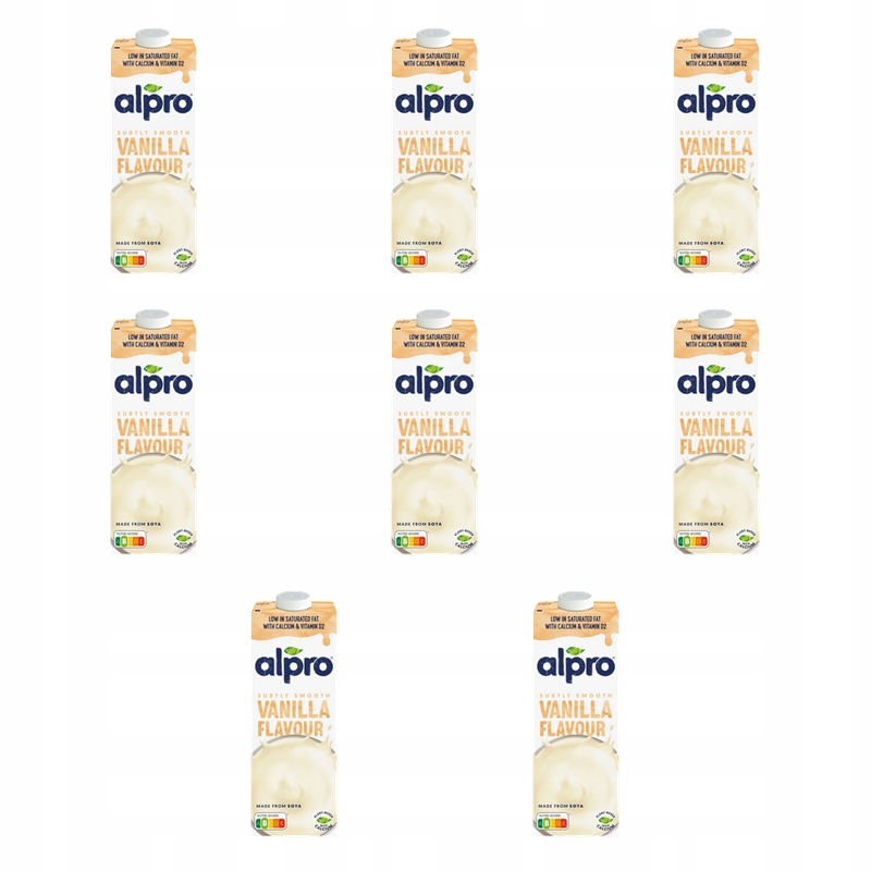 Alpro sojowe wanilia original 1l X8