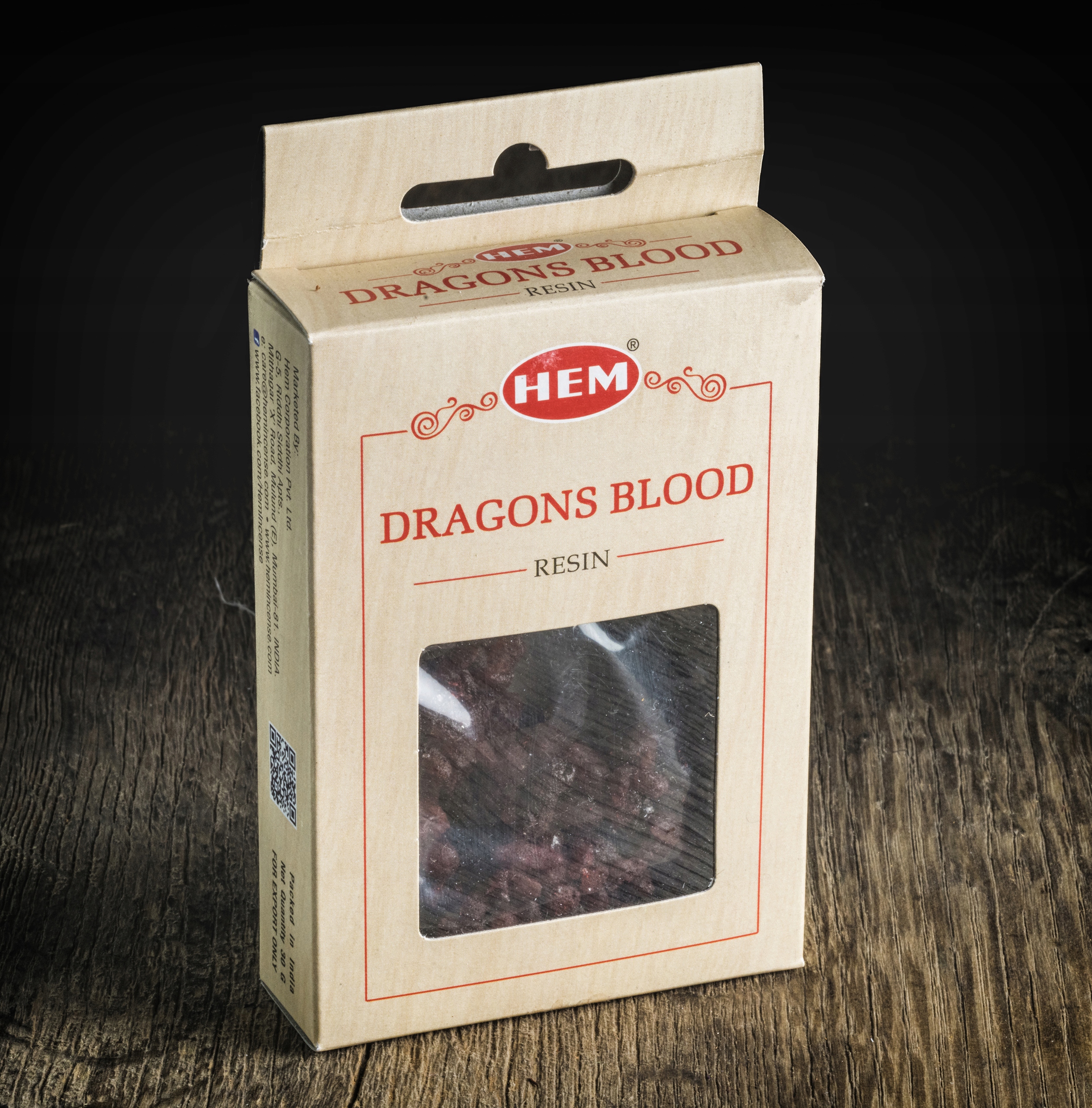 Kadzidło żywiczne HEM 30g - Smocza Krew EAN (GTIN) 8901810110847