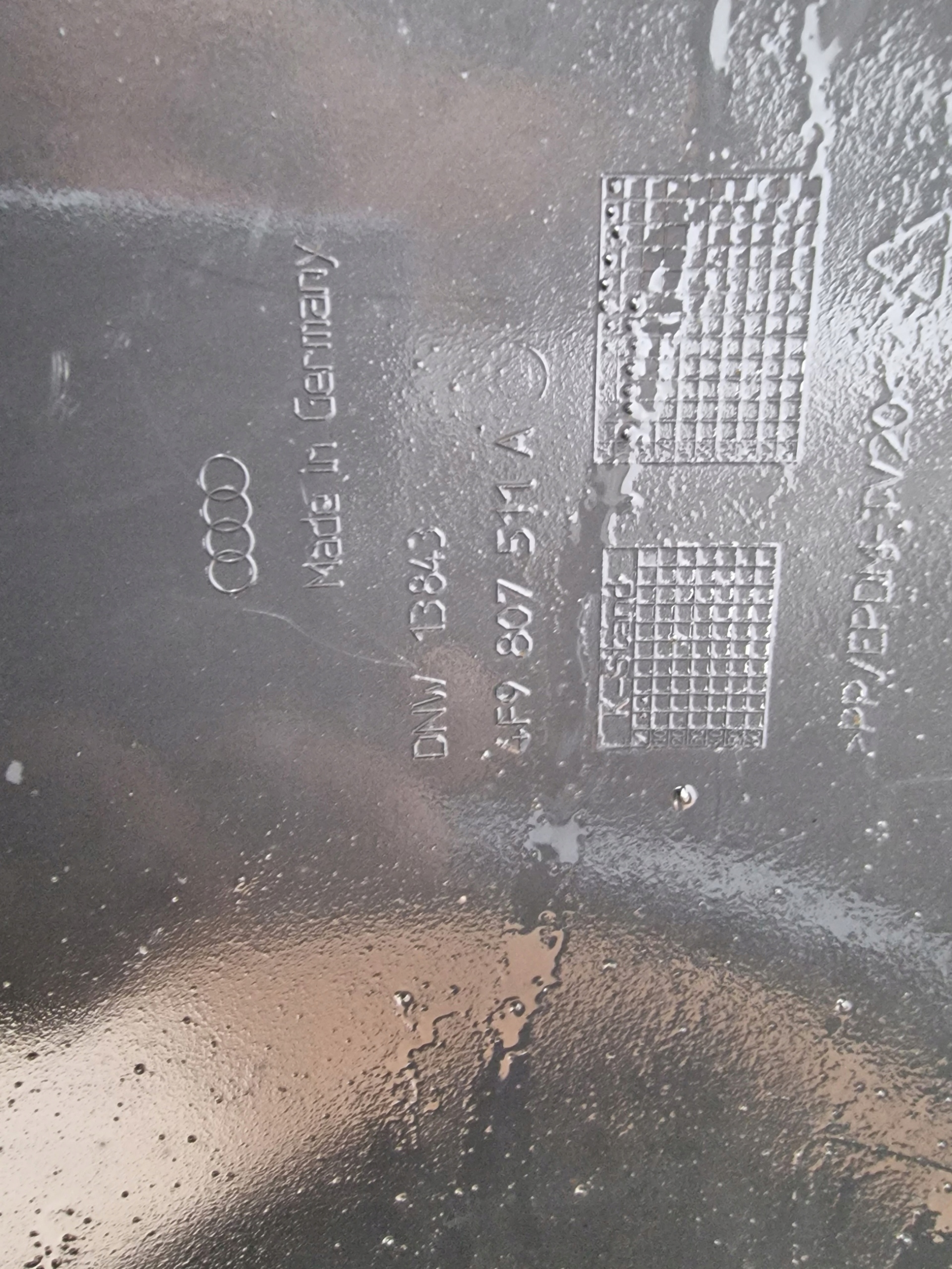 AUDI A6 C6 4F 4F9 KOMBI STOSSSTANGE HECK 4XPDC ORIGINAL