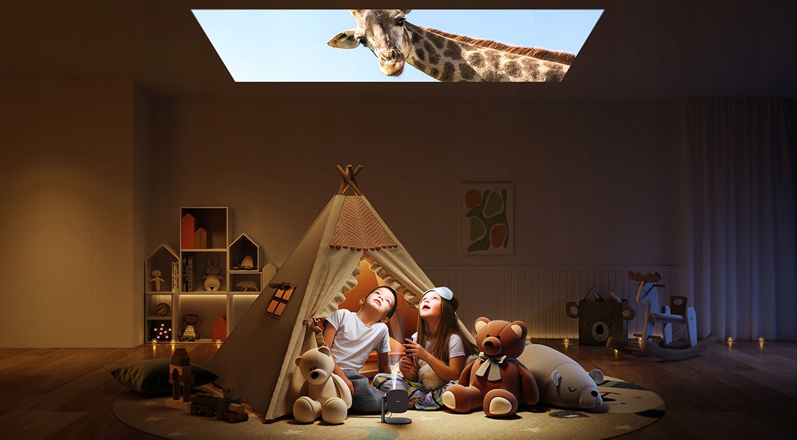 Комплект Xgimi MoGo 2 Pro + многофункциональная подставка. Встроенные динамики: Да.