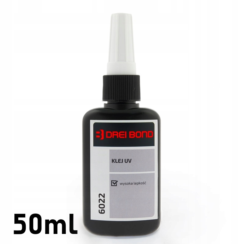 

Drei Bond Db 6022 Klej Uv do szkła i metalu 50ml