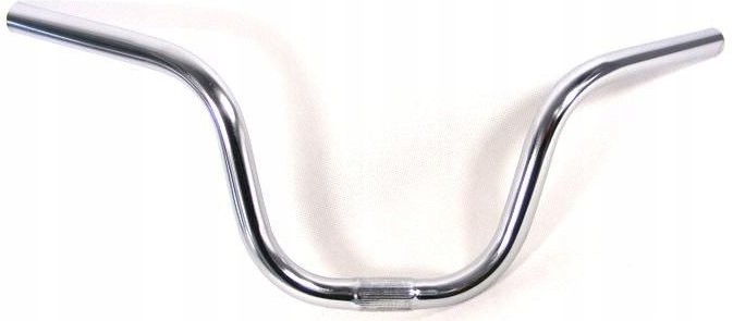 Kierownica rowerowa 25.4/540 stal SALTO chrom Kolor dominujący srebrny