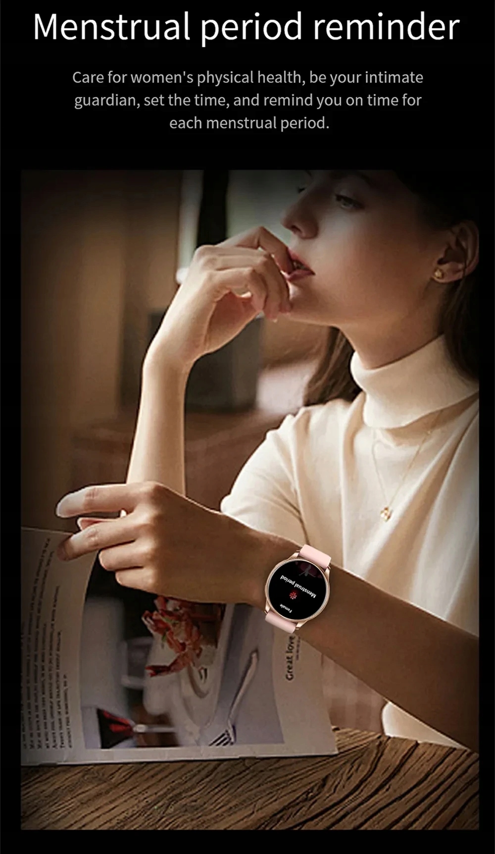 Nowy inteligentny zegarek Bluetooth Call Monitorowanie tętna Sports Fitness Tracker Kompatybilność systemowa Android iOS