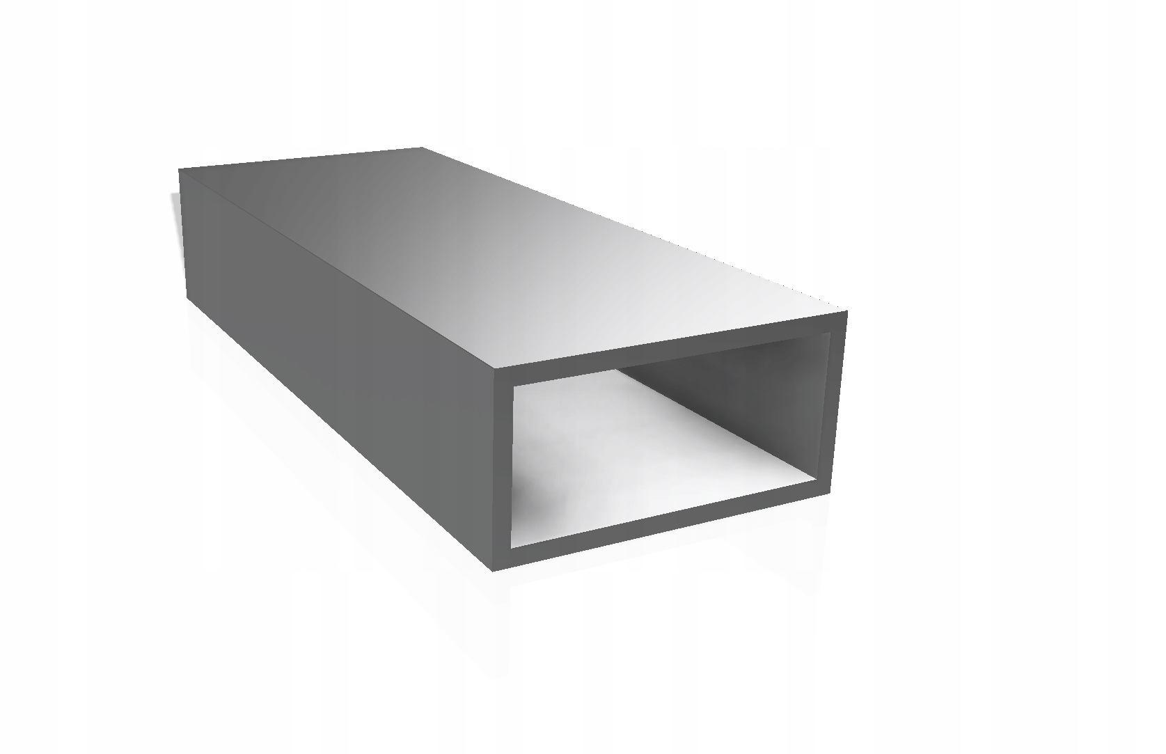 

Profil aluminiowy 20x40x2 Rura prostokątna L=40cm