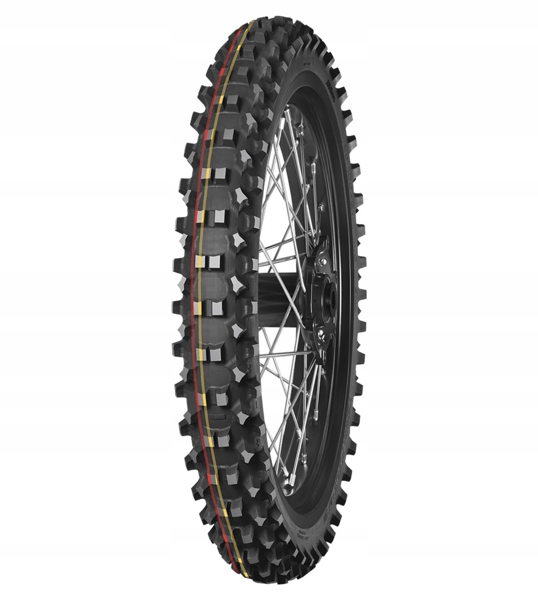 Mitas 80/100-21 Tt 51M Terra Force-mx Sm Przód Nhs red & yellow stripe