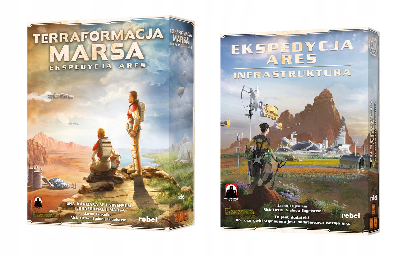 2w1 Terraformacja Marsa Podstawa Dodatek Ekspedycja Ares Infrastruktura