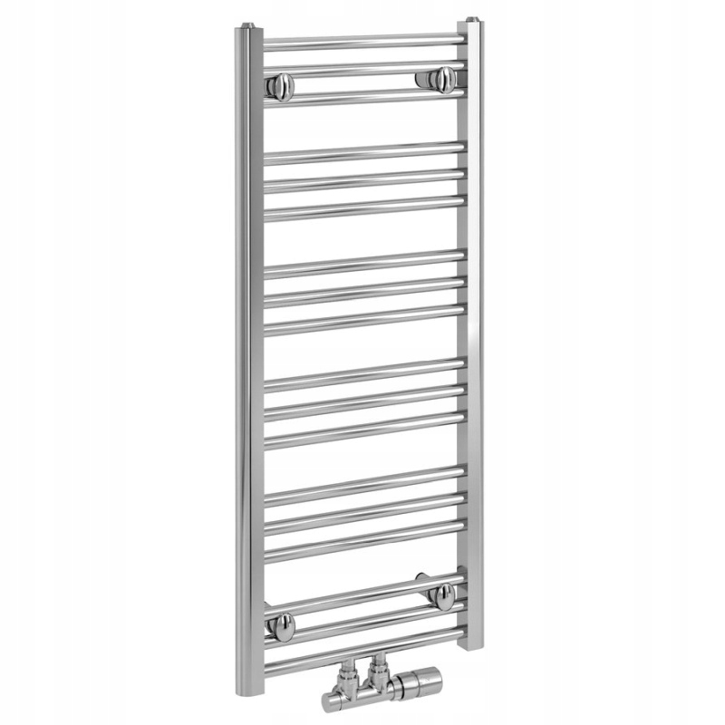 Bruckner Albrecht radiátor 400x930 mm stredové pripojenie chróm 600.111.1