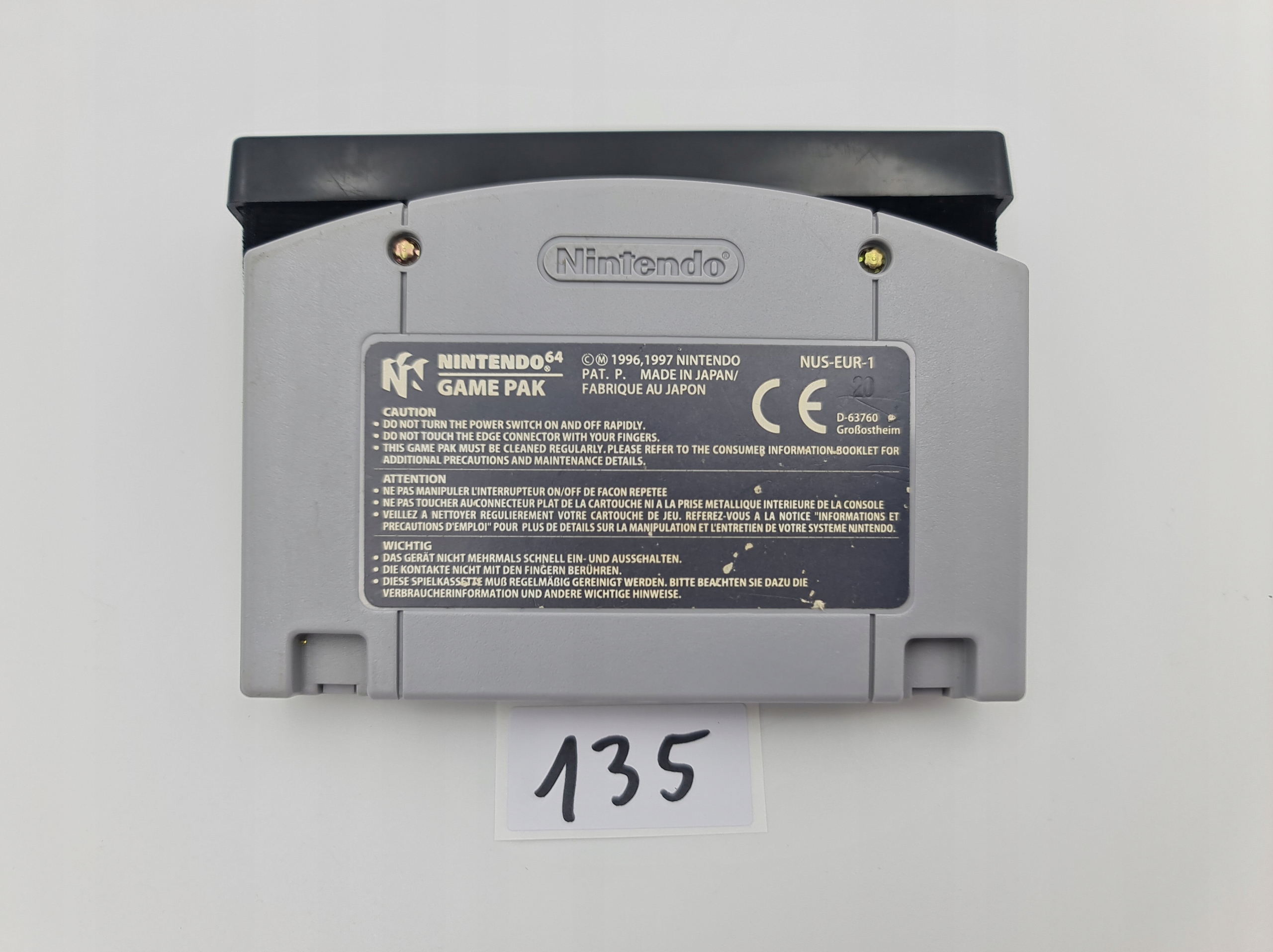 NINTENDO 64 MISSION IMPOSSIBLE Producent Nintendo