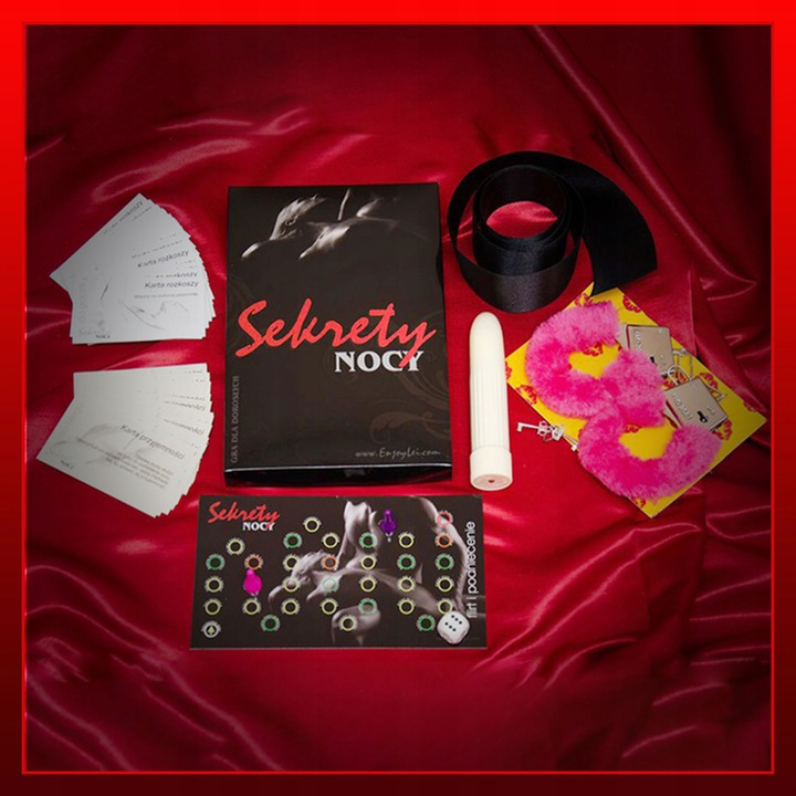 SEKRETY NOCY GRA EROTYCZNA Z GADŻETAMI NOWE WYDANI Typ Podstawa