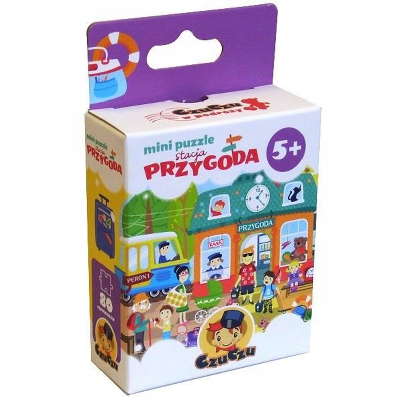 

Mini Puzzle Stacja Przygoda 80 Elem Czu Czu