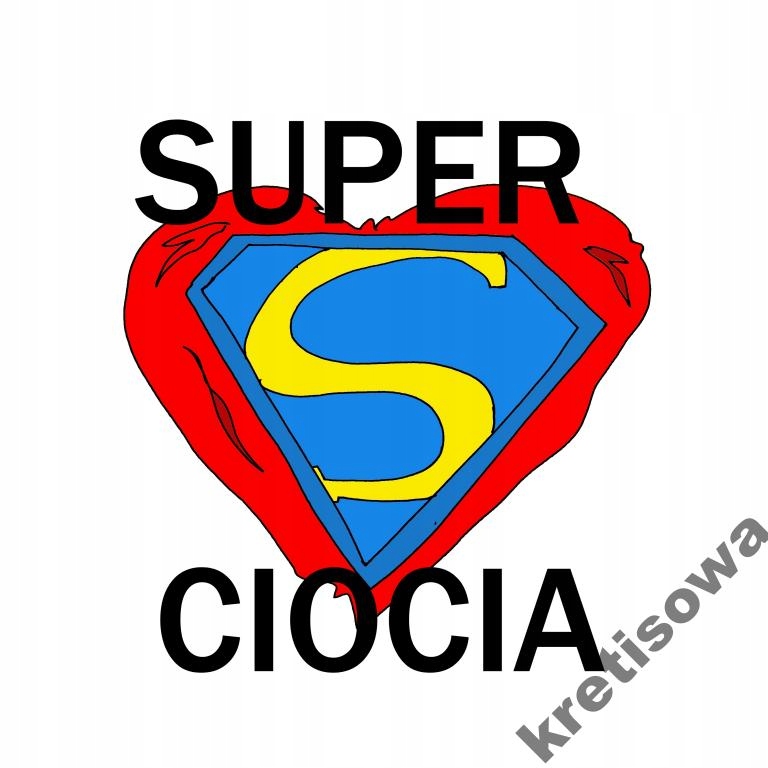 

Damska Koszulka Super Mama Żona Babcia s4b