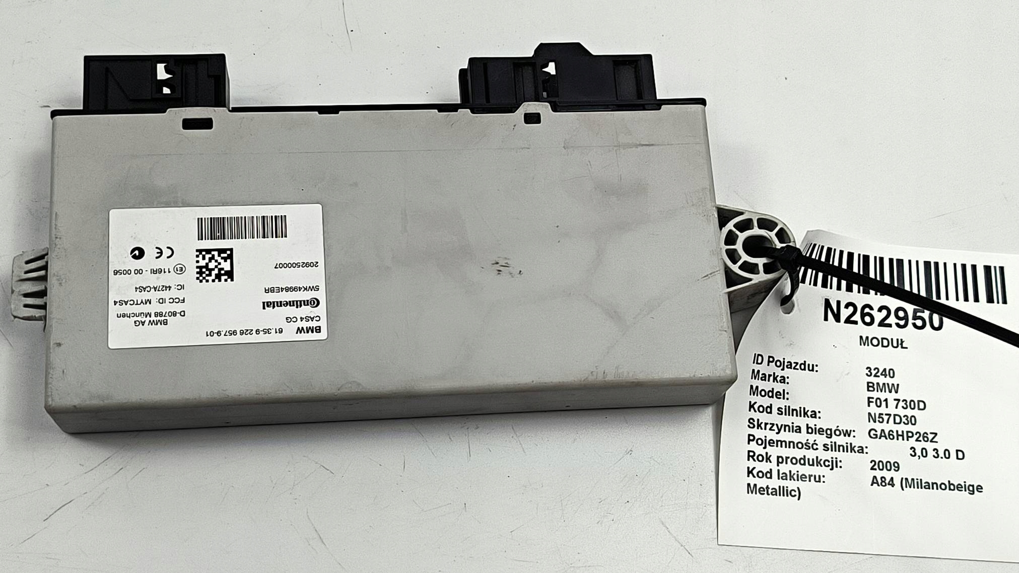 modulo CAS4 9226957 BMW F01 730D