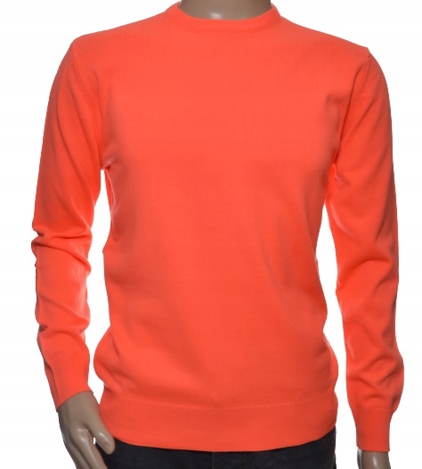 Pánský svetr z kašmíru a merino vlny, kašmírový, velikost XXL 2XL, oranžová 132