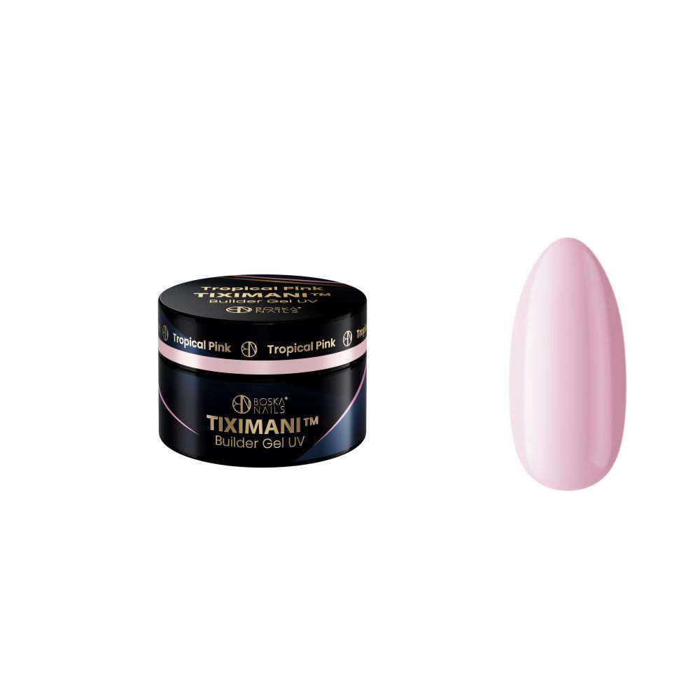 Stavební gel s pamětí tekutin Tiximani Tropical Pink Boska Nails 50 ml