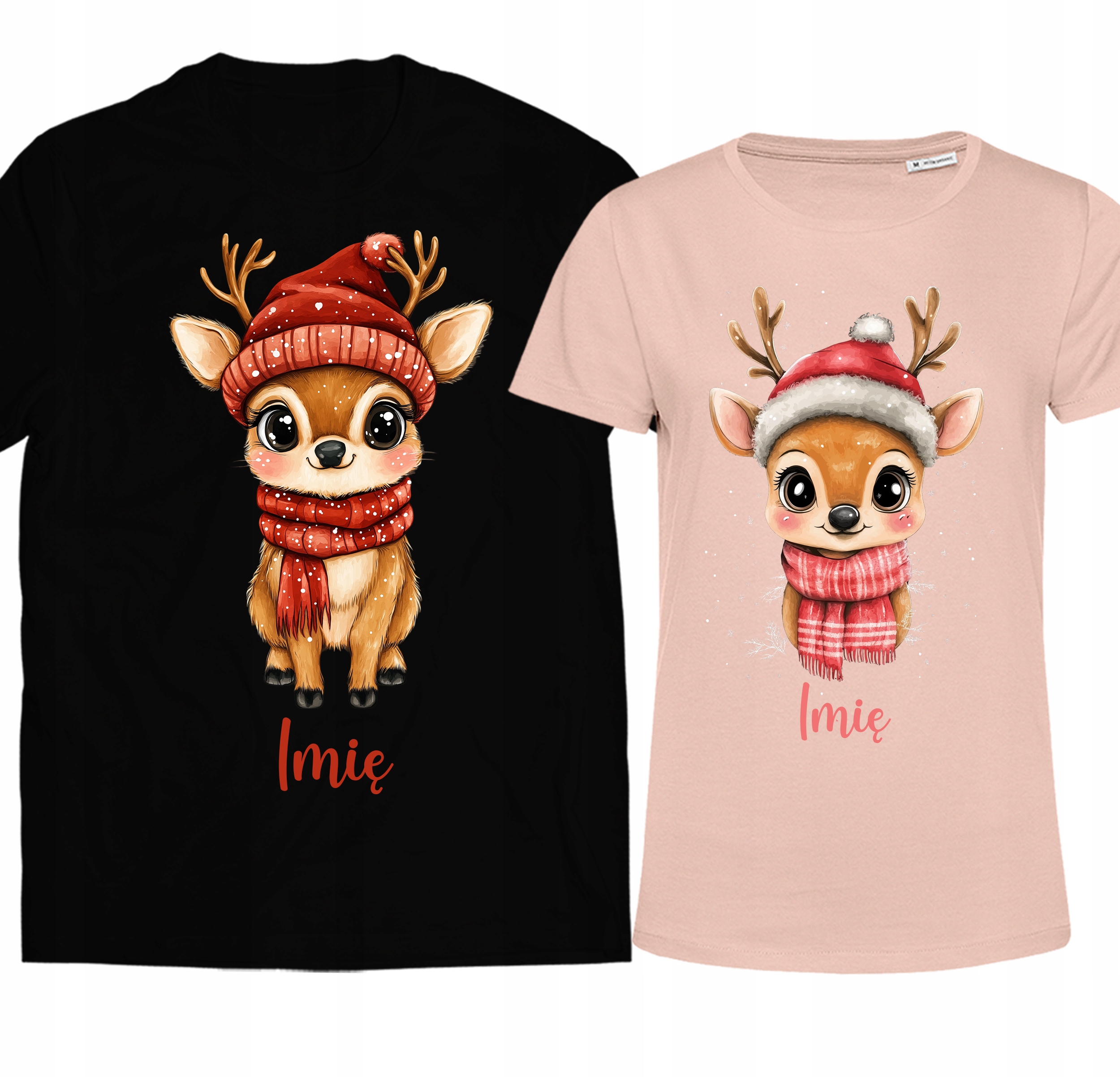 Sada Triček Na Vánoční Vánoce Tričko Se Sobem Na Vánoce XL