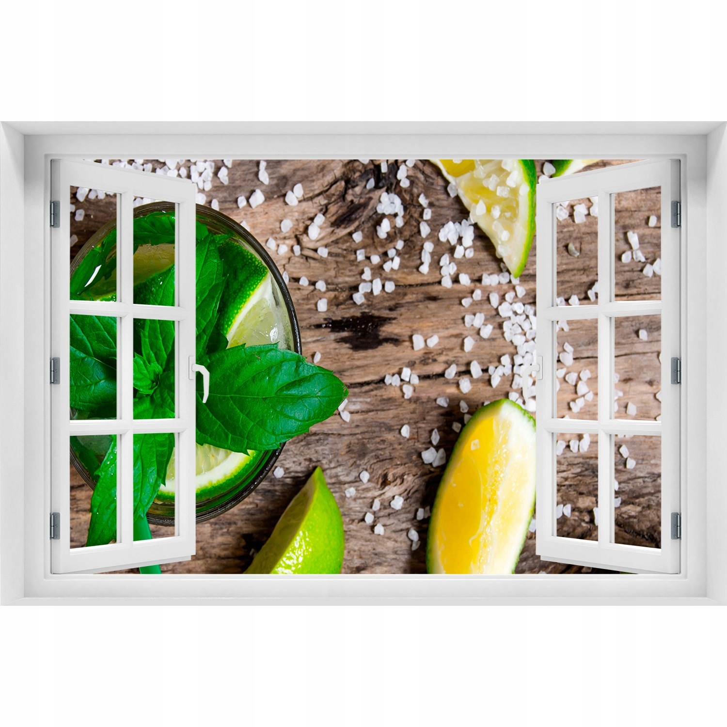 

Okno Naklejka Samoprzylepna ścienna Mojito 90x60