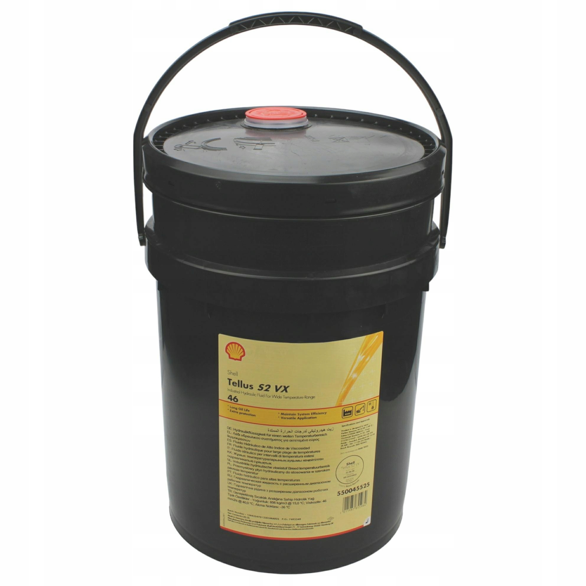 Hydraulický Olej Shell Tellus VX46 20 L