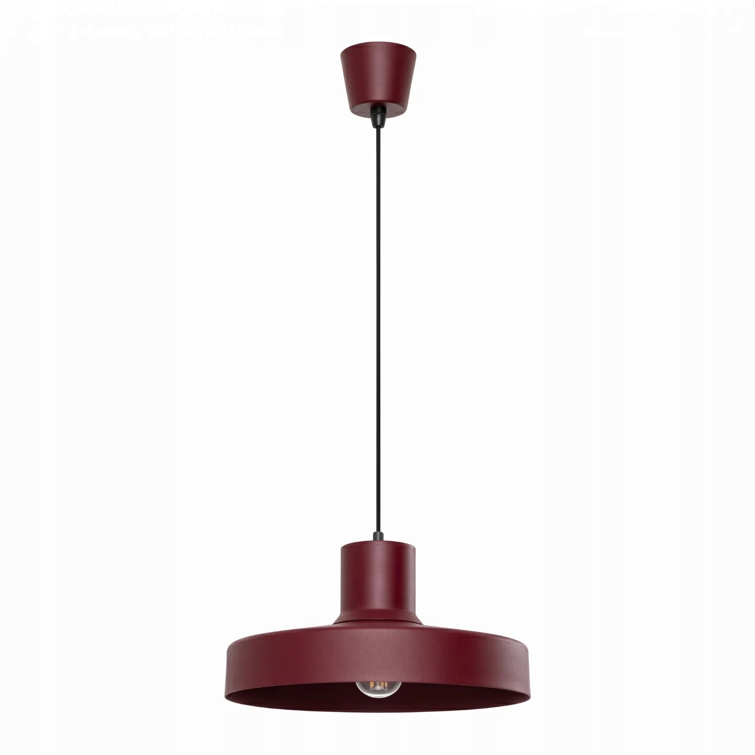 Závesná lampa do kuchyne stropná Bilo burgundská SL.2052 Sollux