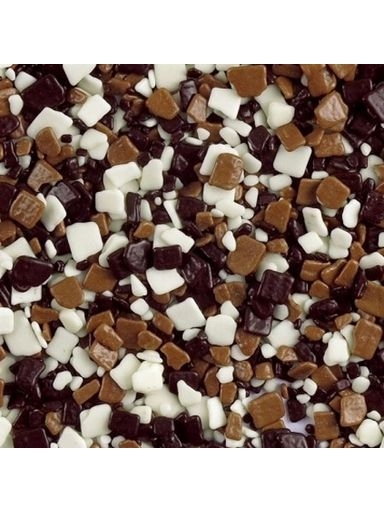 Levně udanewypieki Čokoládový Posyp Plátky Lesklá čokoláda