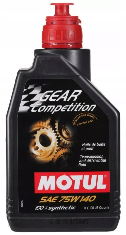 

Motul Gear Competition 75W140 1L GL-5