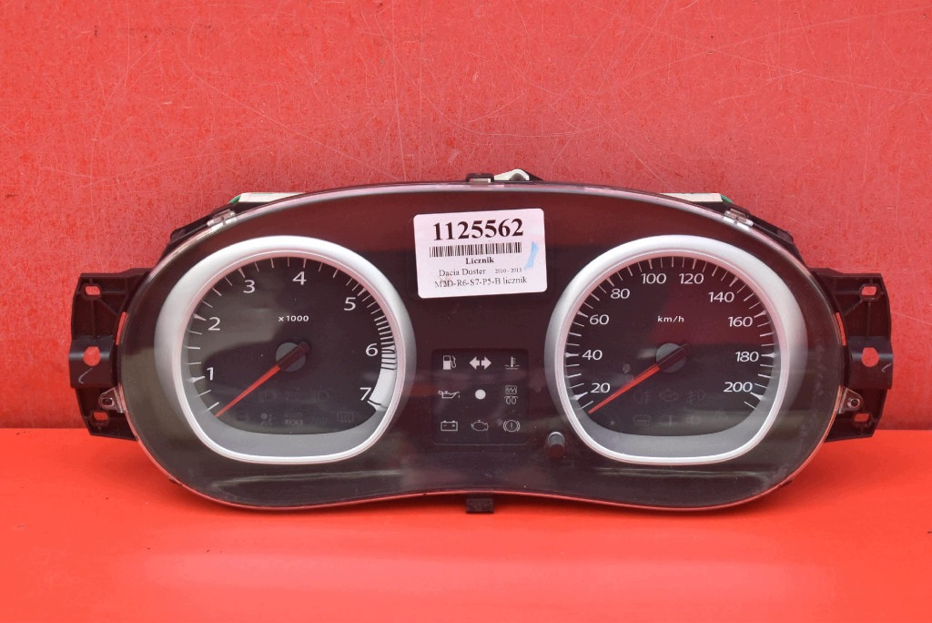 dials dials EU 21677499-2 DACIA DUSTER 1 and 1.5 DCI 107 KM 10-13