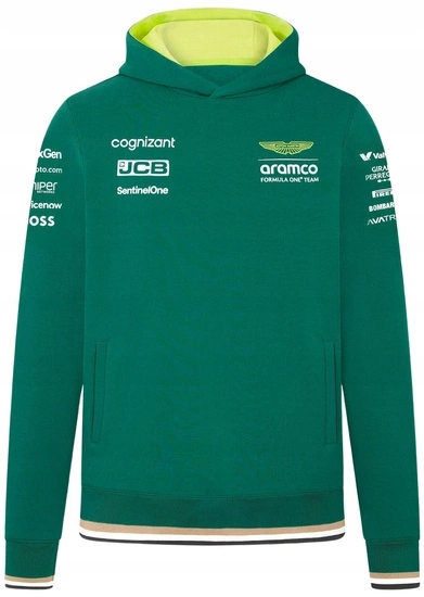Mikina s kapucí Aston Martin F1 Team 2024 Mikina XXL