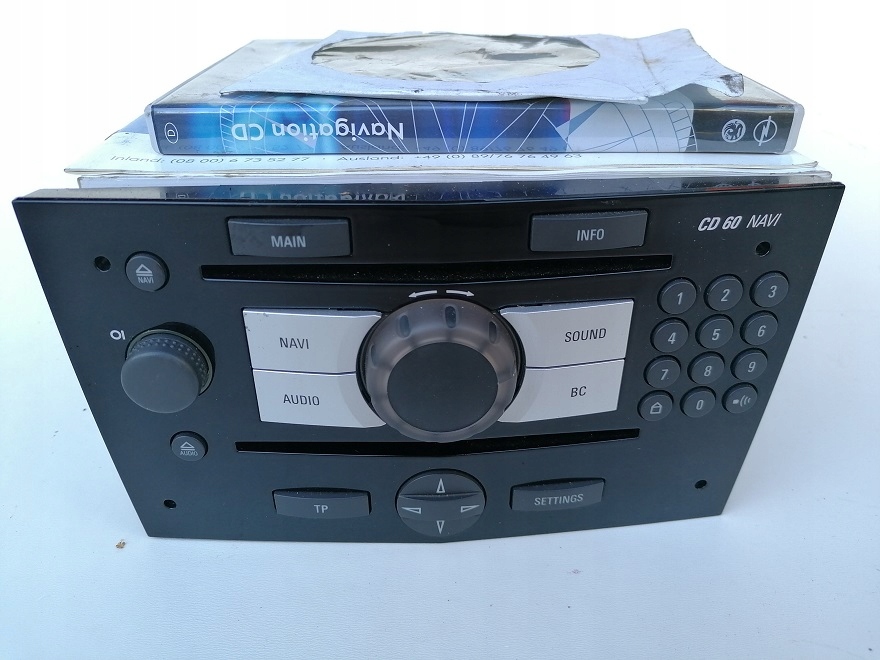 OPEL CORSA D РАДІО З НАВІГАЦІЄЮ 13254186