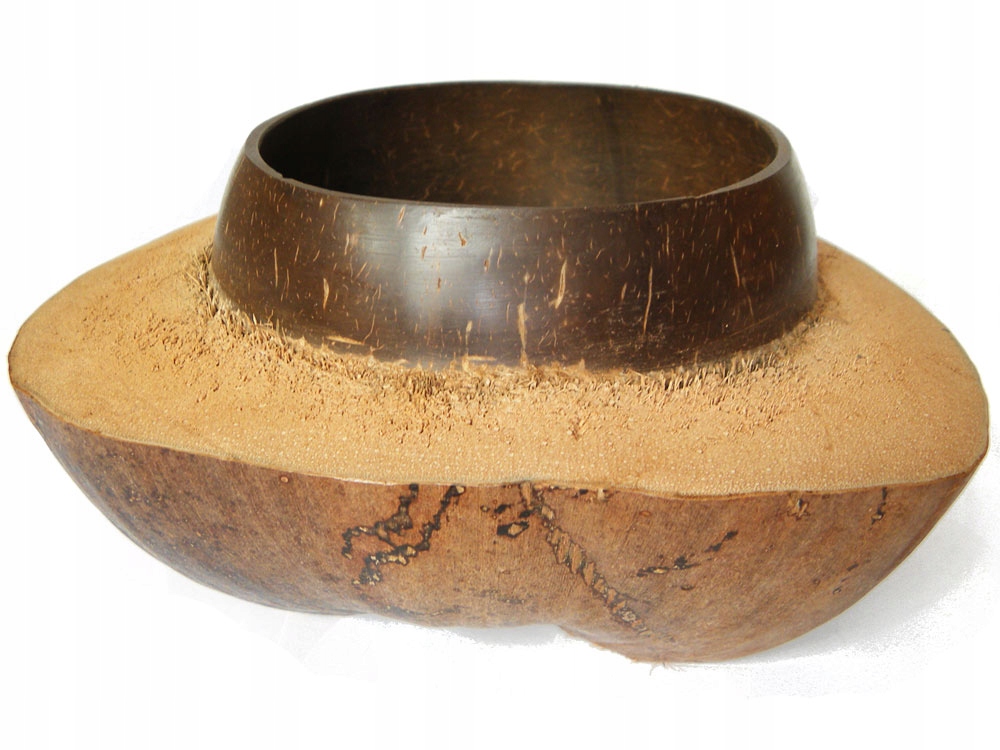 

Misa Miska Patera z Kokosa Rękodzieło 18x11cm
