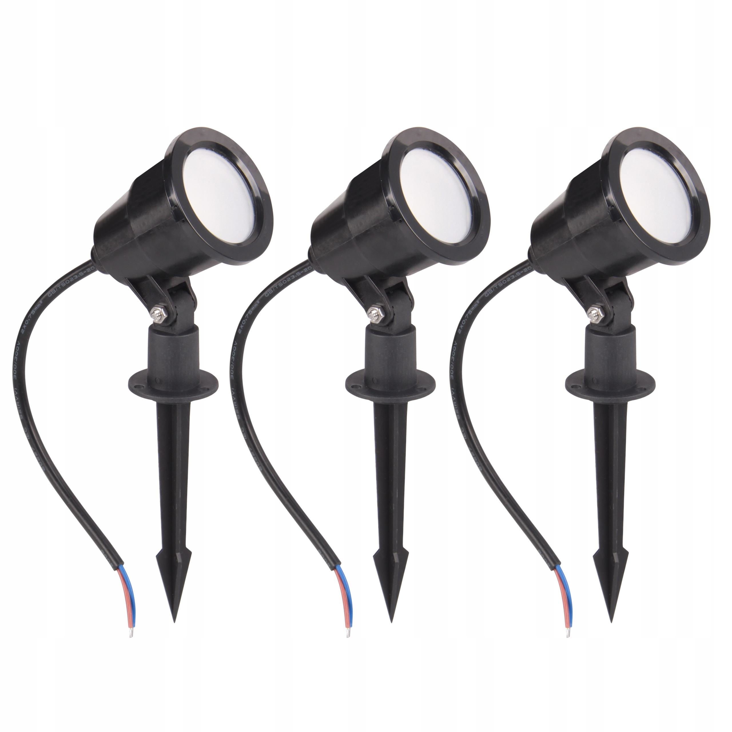 

3x Reflektor ogrodowy Wbijany szpikulec Led IP65