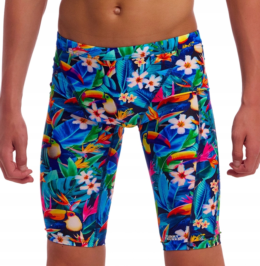Spodenki Funky Trunks Birdie Wordie jammery chłopięce 152-164cm/12/UK28