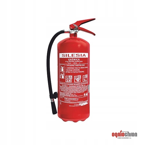 Gaśnica Proszkowa 4 Kg Gp 4X Abc Silesia