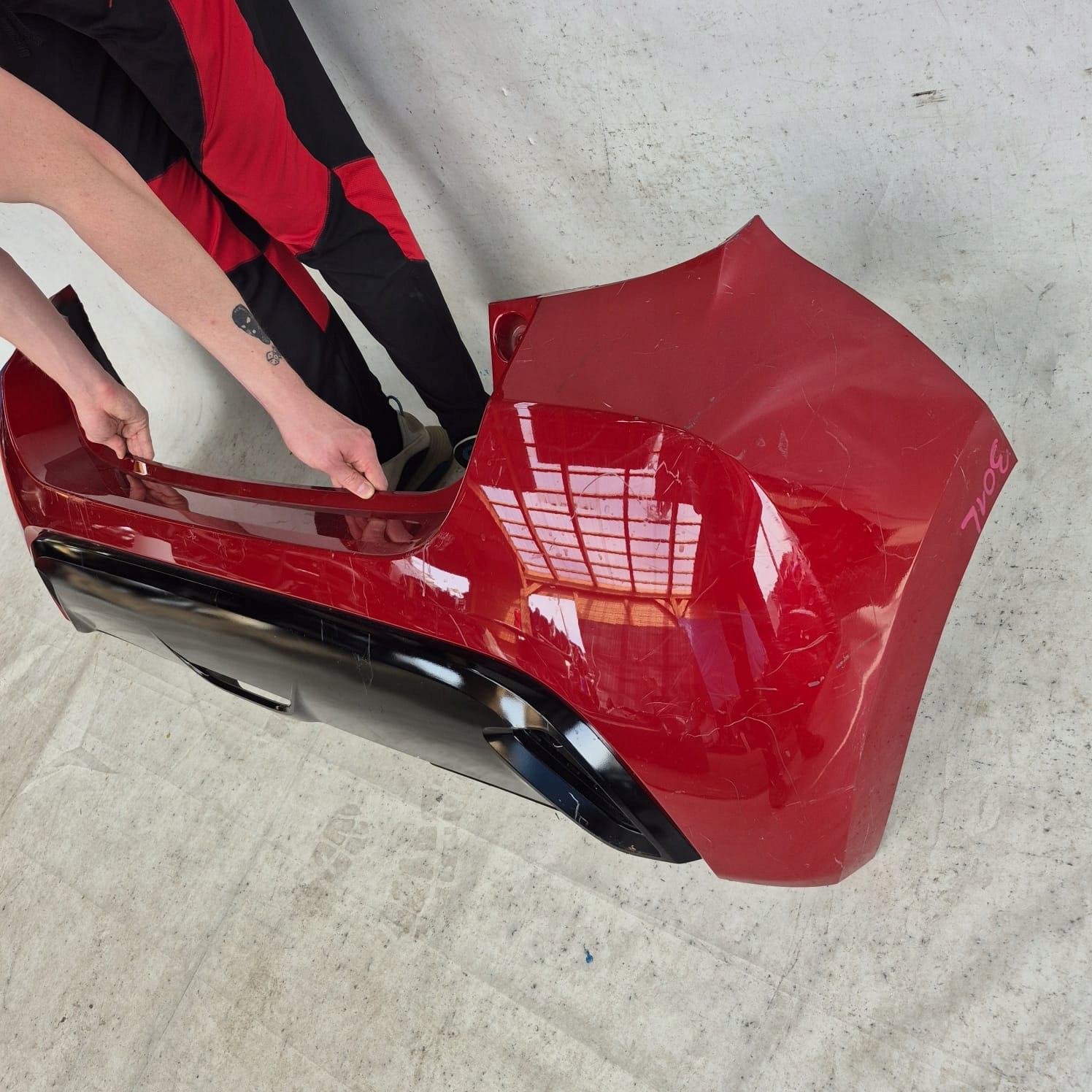 TOYOTA YARIS IV 4 20-> bumper rear part rear