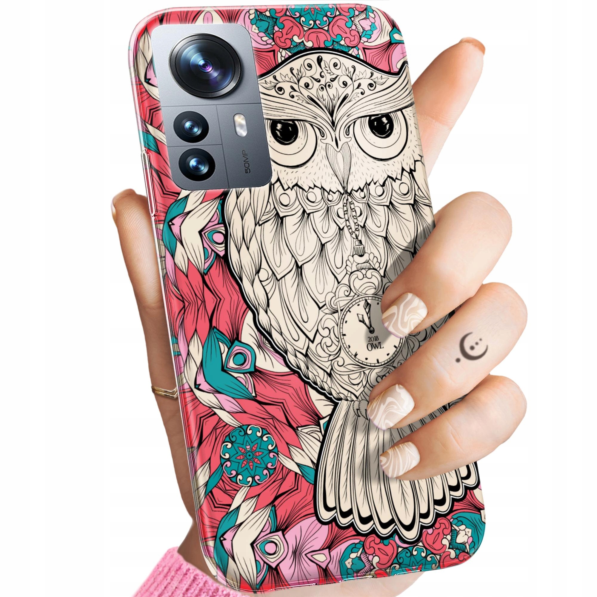 Etui Do Xiaomi 12 Pro 12S Pro Sowa Sówka Sowy Obudowa Pokrowiec