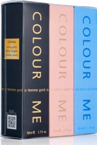Triple Packs Femme Sky Blue/gold/pearl woda perfumowana dams