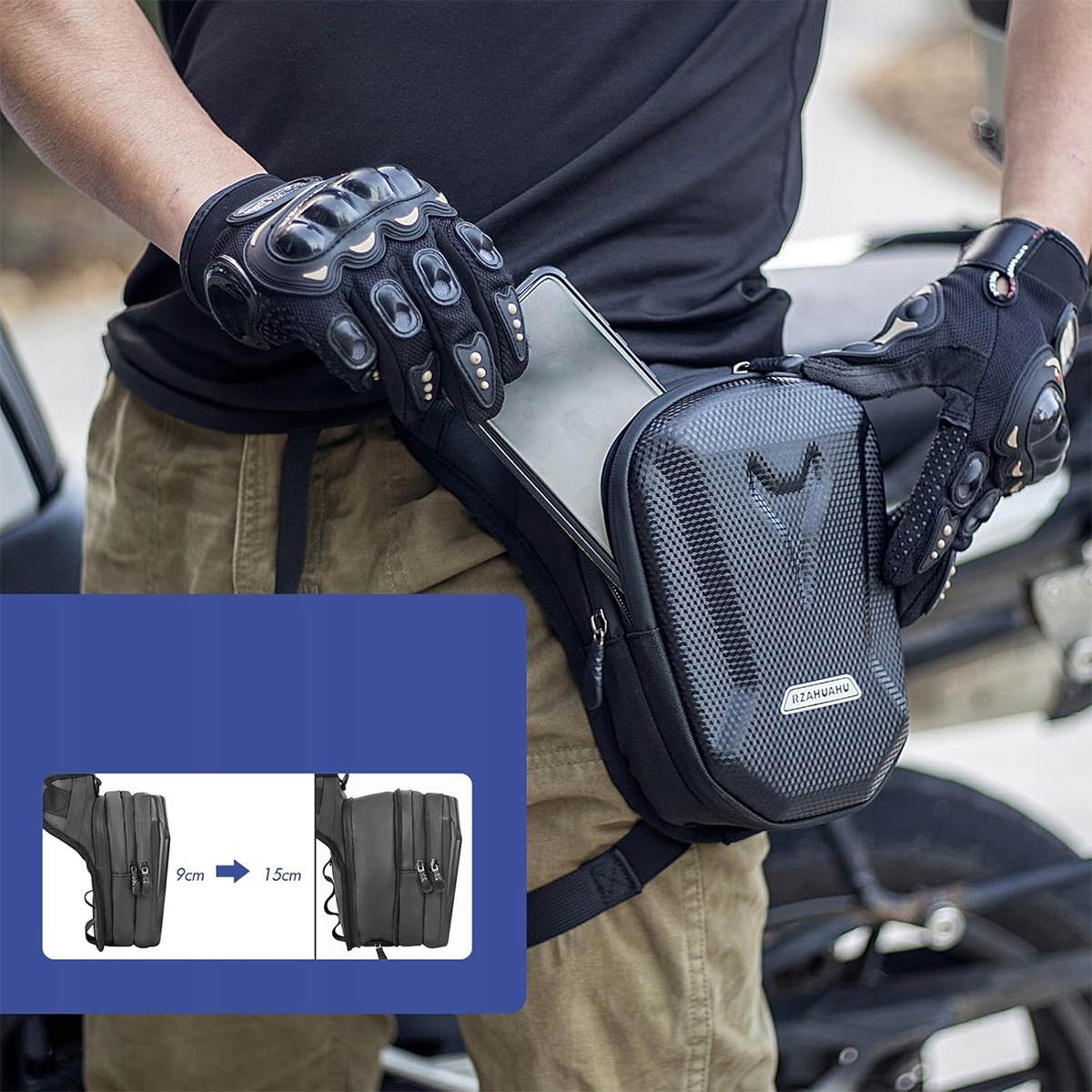 Saszetka Torba Motocyklowa-Rowerowa na Udo Biodro Wodoodporna Numer katalogowy producenta 4059045005903