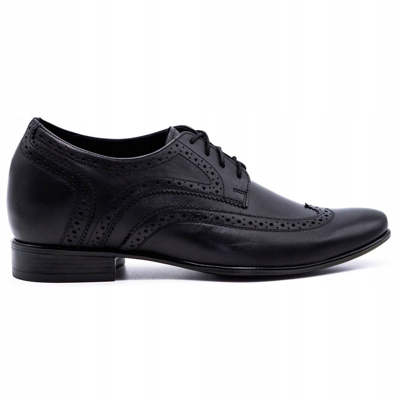 

Czarne Skóra naturalna Buty Olivier r.45