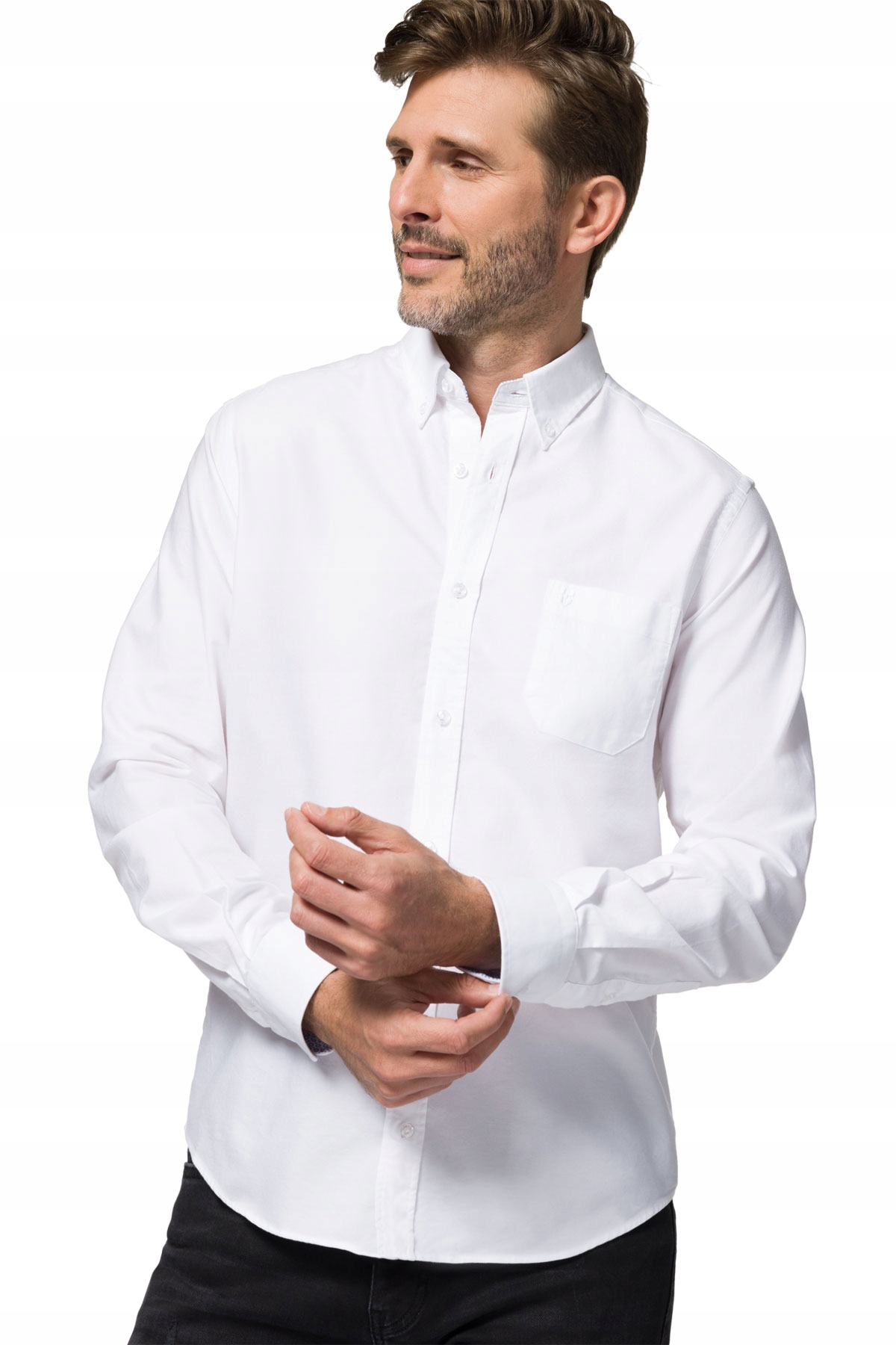 

Koszula Męska Biała Próchnik PM38 XL