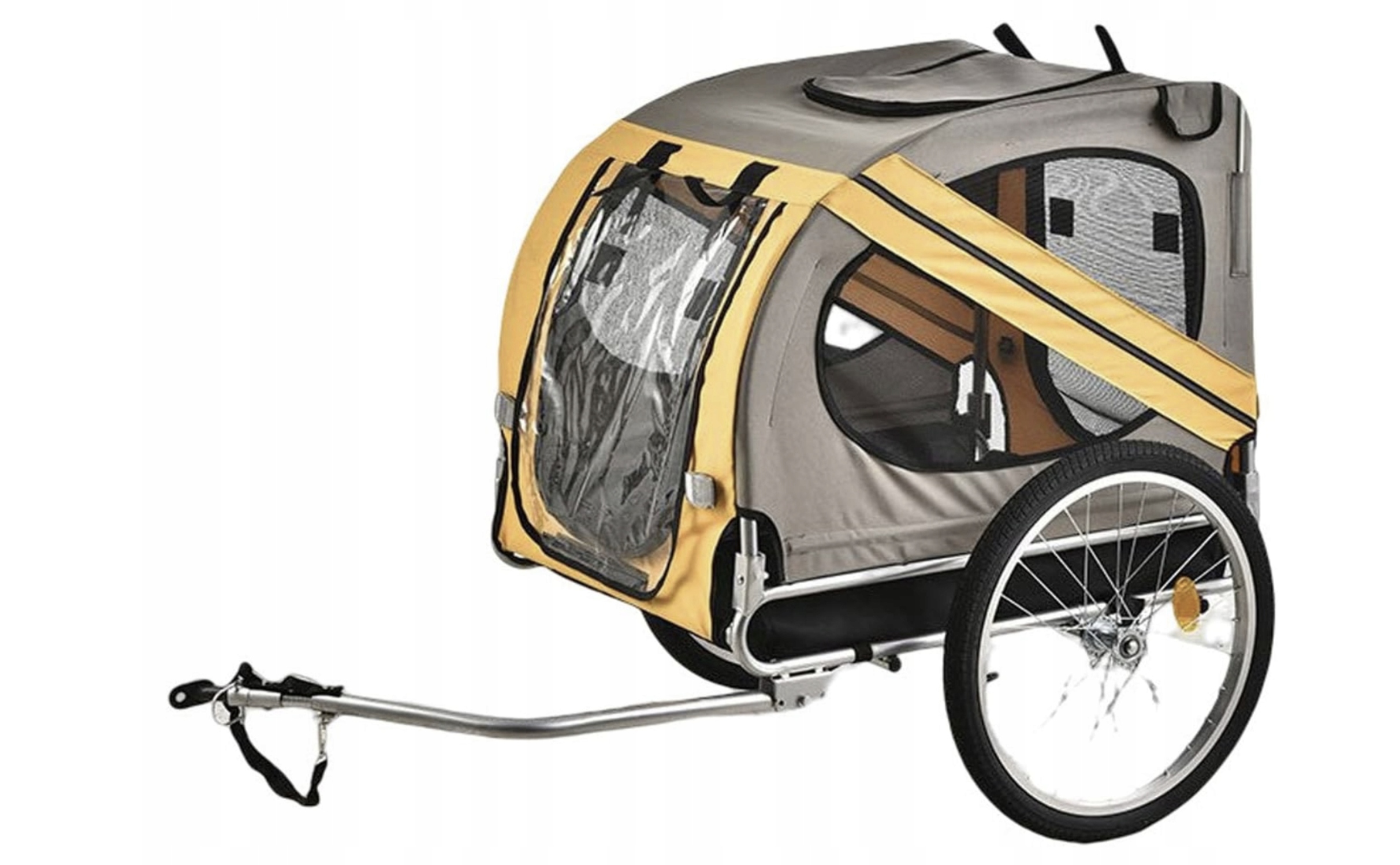 Levně Přívěs na kolo pro psy Kočičí zvířata pro přepravu jízdního kola