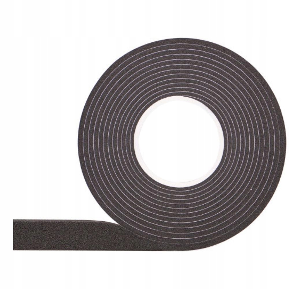 TAŚMA ROZPRĘŻNA USZCZELKA DACHOWA DO OKIEN DRZWI 15MM 20MM 8mb CZARNA EAN (GTIN) 5901667135812