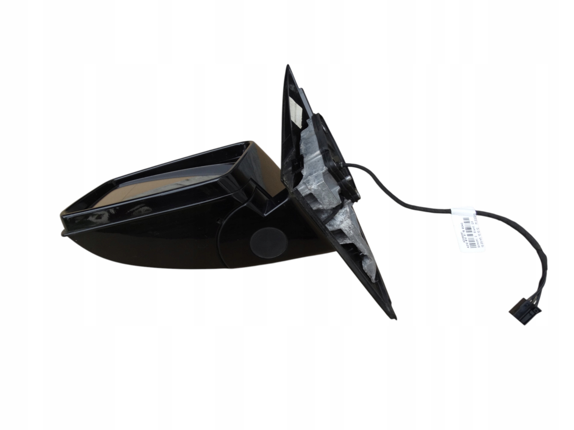 MERCEDES E-KLASA W212 mirror exterior left 7PIN 040 black, original