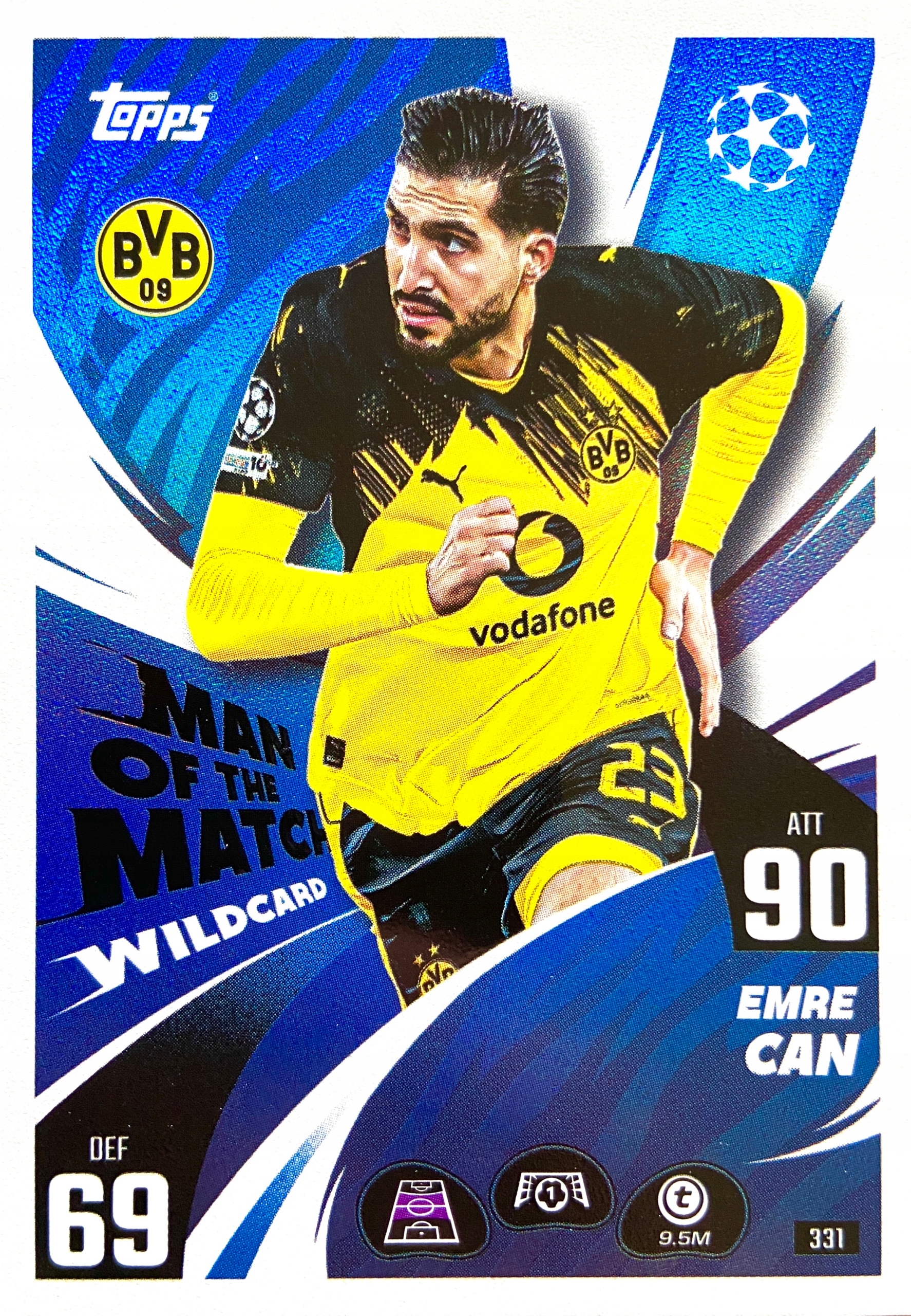 MATCH ATTAX UCL 2025/26 2026 MAN OF THE MATCH 331 EMRE CAN