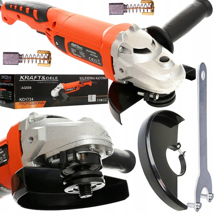 

Szlifierka Kątowa Kraft Diax Kątówka 1400W 125mm