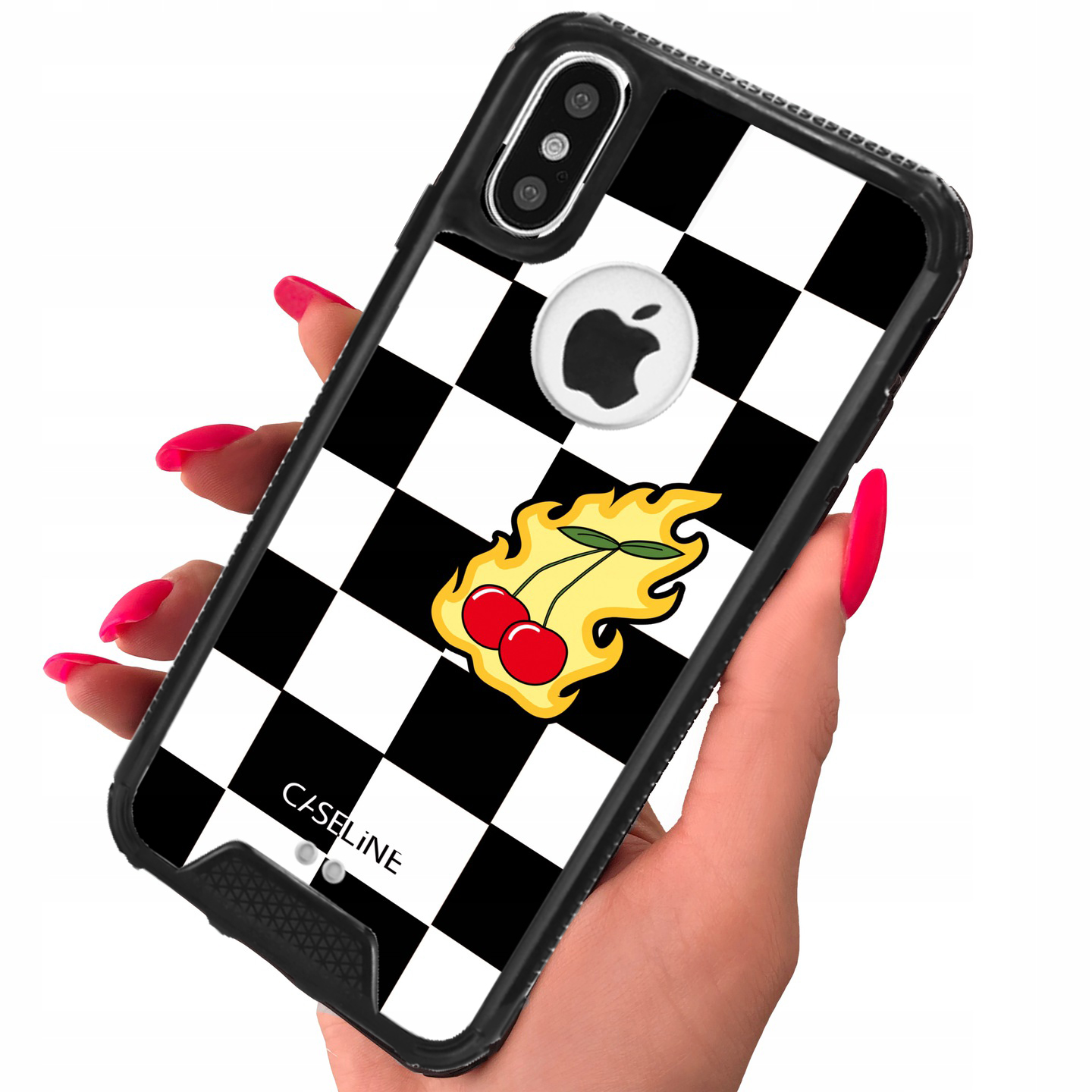 

Etui guma Grip do iPhone Xs Max case wzory +Szkło