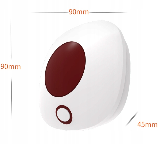 BEZPRZEWODOWA SYRENA ALARMOWA HOST ALARMOWY 433MHZ WSR020 SYSTEMY ALARMOWE Typ alarmu bezprzewodowy