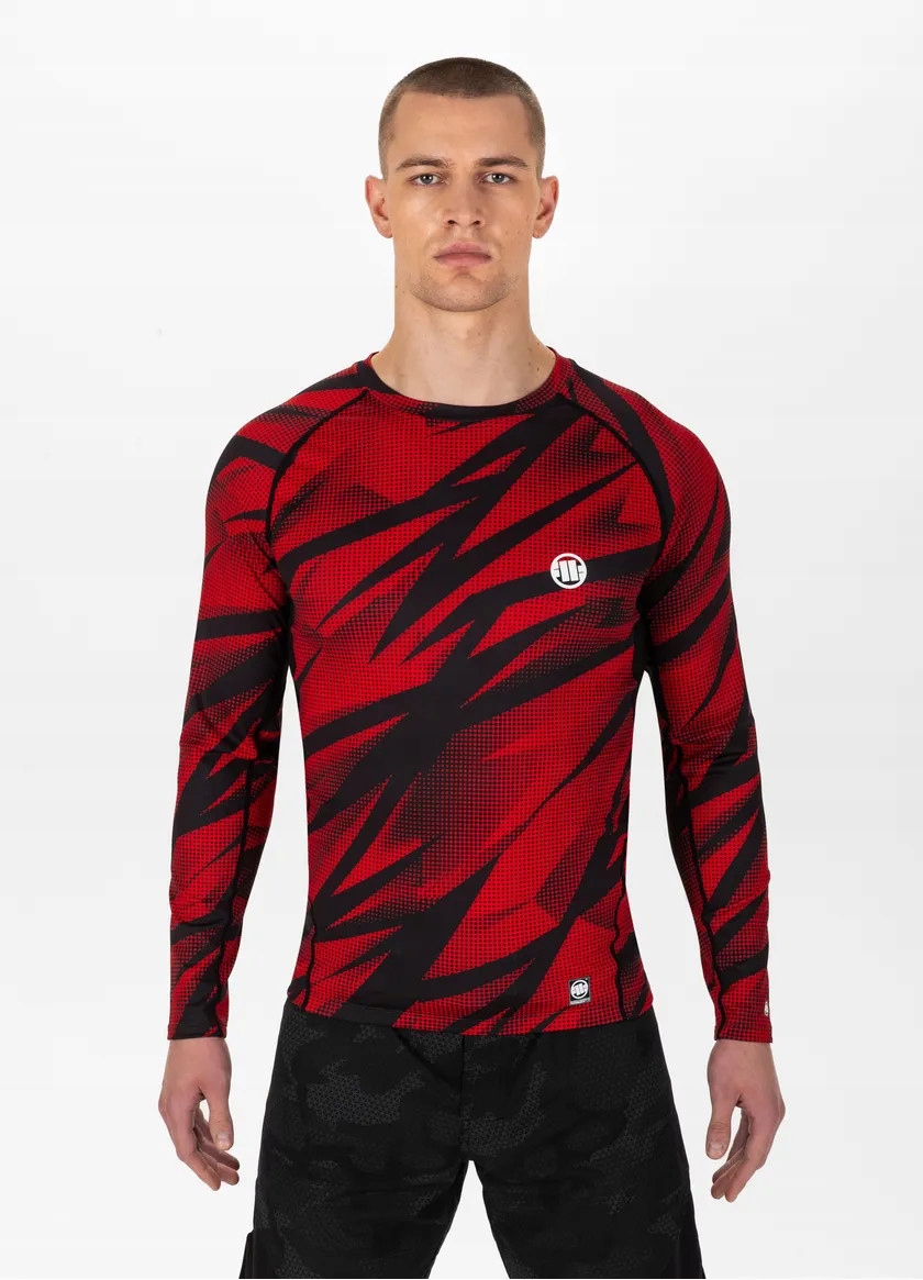 Longsleeve Pitbull Sportovní pánský Dot Camo II Rychleschnoucí tréninkový L