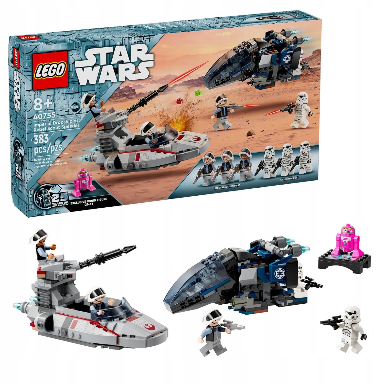 Lego Star Wars 40755 Imperiální výsadková loď vs. povstalecký spídr